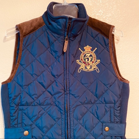 Ralph Lauren vest quilted embroidered logo - Picture 6 of 14